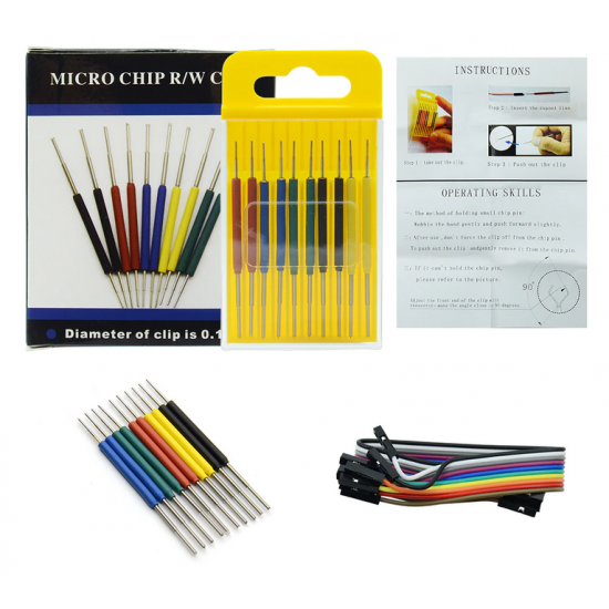 Зажим для чипов TSOP/MSOP/SSOP/TSSOP/SOIC/SOP IC Зажим для чипов TSOP/MSOP/SSOP/TSSOP/SOIC/SOP IC