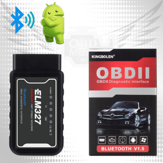 ELM 327 v1.5 Bluetooth (2021) - диагностический адаптер