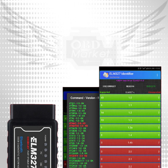 ELM 327 v1.5 Bluetooth (2021) - диагностический адаптер
