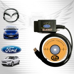 ELM327 Ford/Mazda с переключателем HS CAN - MS CAN - диагностический адаптер ELM327 Ford/Mazda с переключателем HS CAN - MS CAN - диагностический адаптер