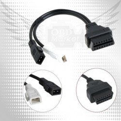 Адаптер VAG COM 409.1 + переходник VAG 2 x 2 Адаптер VAG COM 409.1 + переходник VAG 2 x 2