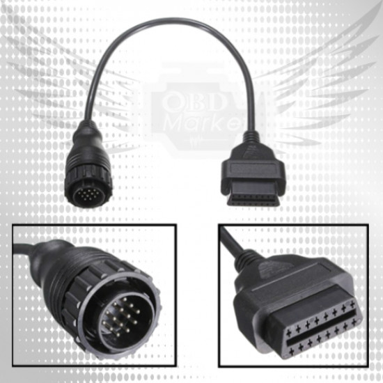 Mercedes 14pin переходник - полная распиновка Mercedes 14pin переходник - полная распиновка