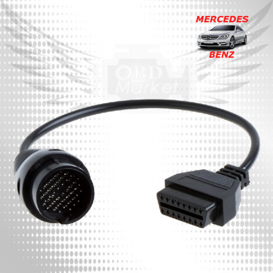 Mercedes 38 pin переходник - полная распиновка Mercedes 38 pin переходник - полная распиновка