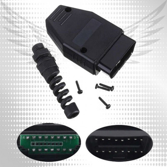 OBD2 "папа" - диагностический разъём OBD2 "папа" - диагностический разъём