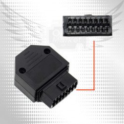 Гнездо диагностического разъёма OBD2 Гнездо диагностического разъёма OBD2
