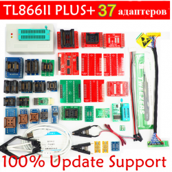 TL866II Plus minipro XGecu + 37 адаптеров - программатор