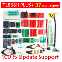 TL866II Plus minipro XGecu + 37 адаптеров - программатор