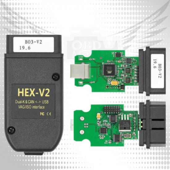 VCDS 19.6 Hex+Can - диагностический адаптер группы VAG VCDS 19.6 Hex+Can - диагностический адаптер группы VAG